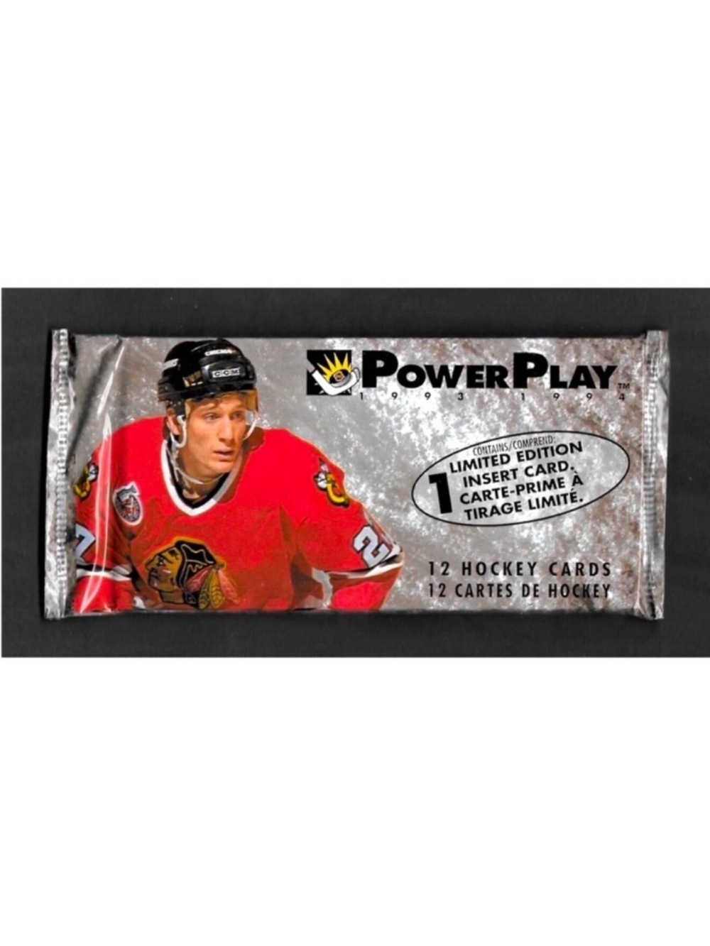 Fleer Power Play 1993/94 Premier Edition Tall Boys Hockey Card Sealed Pack